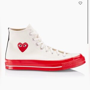 NWT brand new Comme de garçon chuck Taylor’s